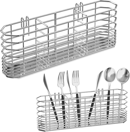 304 Stainless Steel Utensil Holder, Dish Drying Rack, kitchen Utensil Organizer