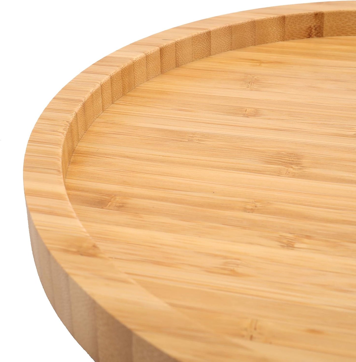12 Inches Diameter Bamboo Lazy Susan Turntable