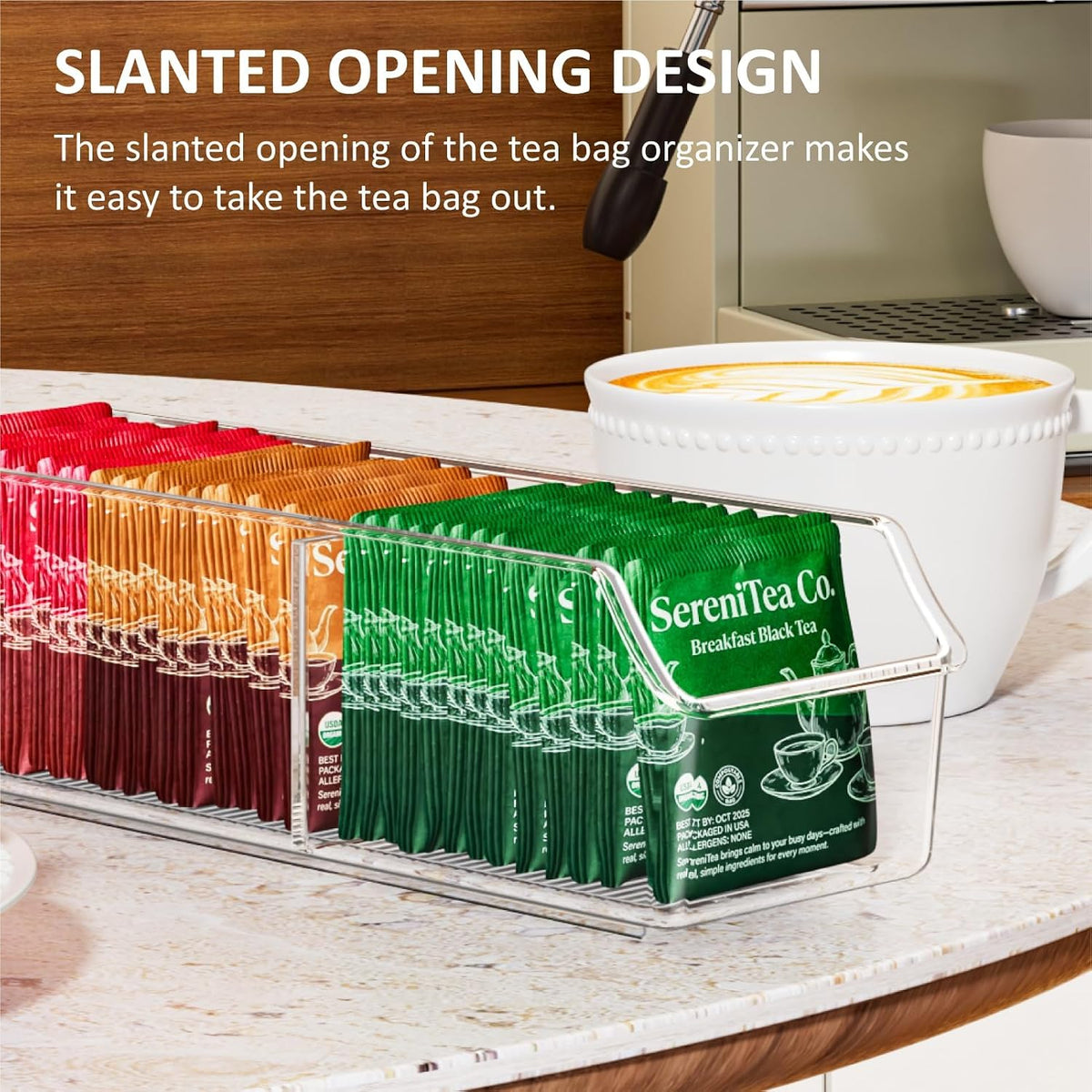 FUCDTEFC Tea Bag Organizer