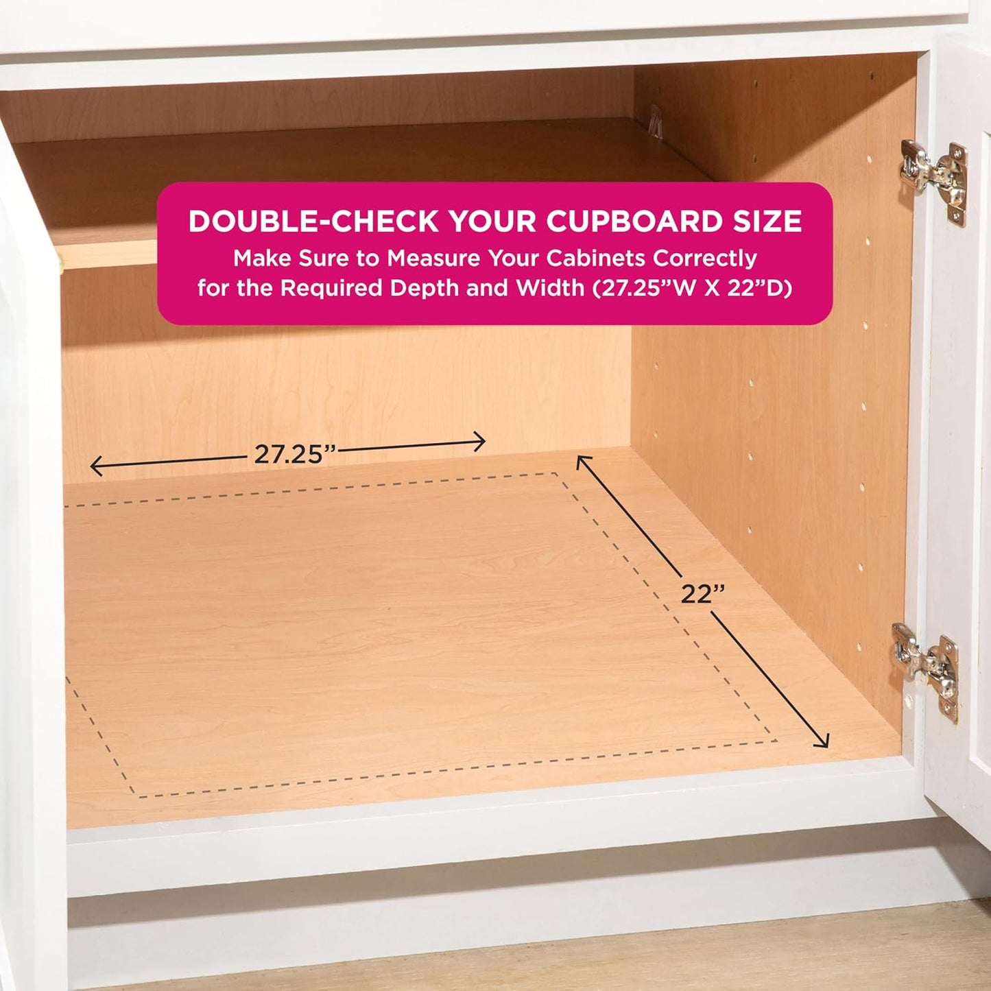 Pull Out Cabinet Organizer, Slide Out Drawer for Kitchen Cabinets & Pantry