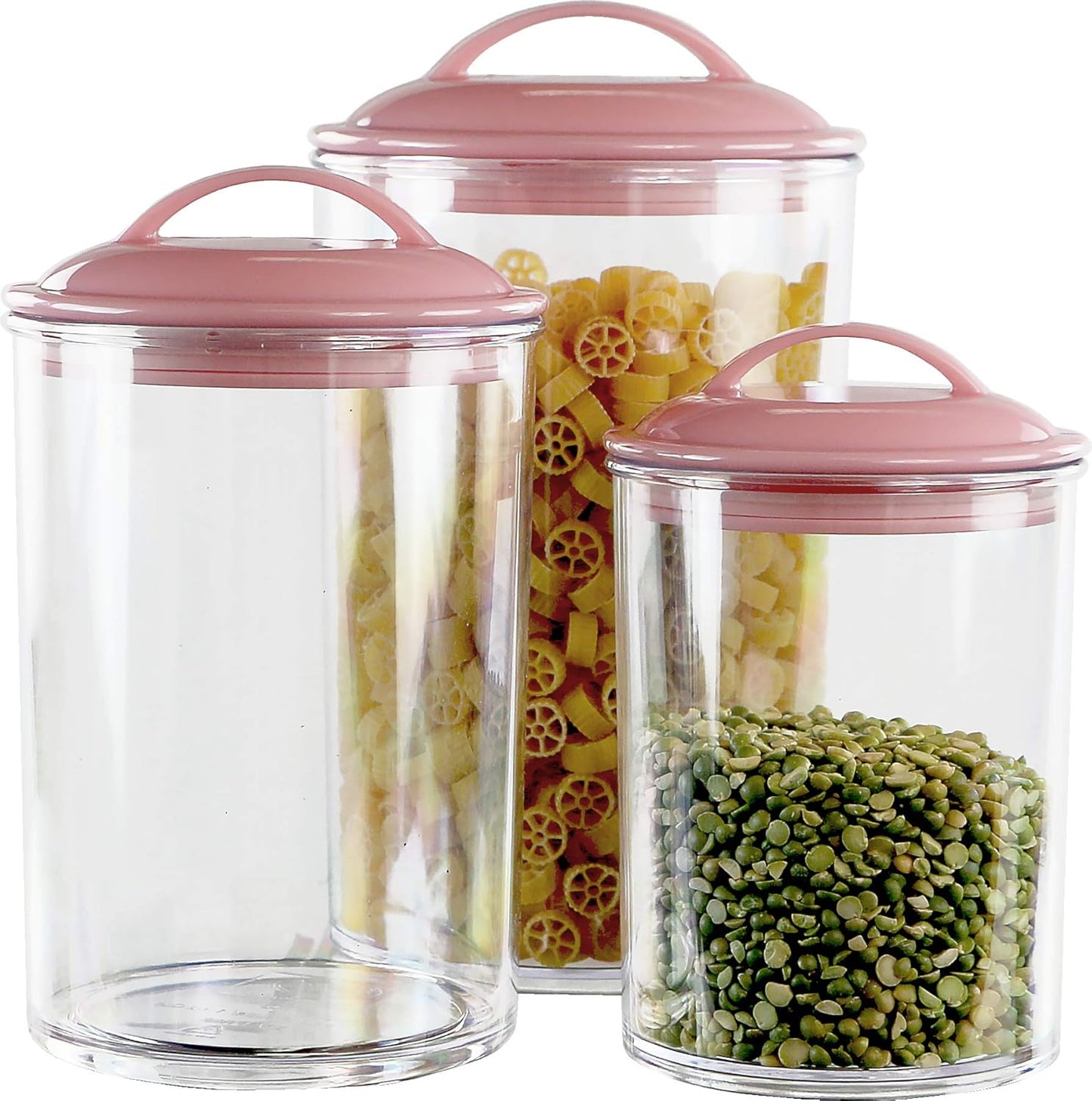 Food Storage Containers, BPA Free Airtight Canisters for Cereal, Pasta, Sugar, Coffee, Flour