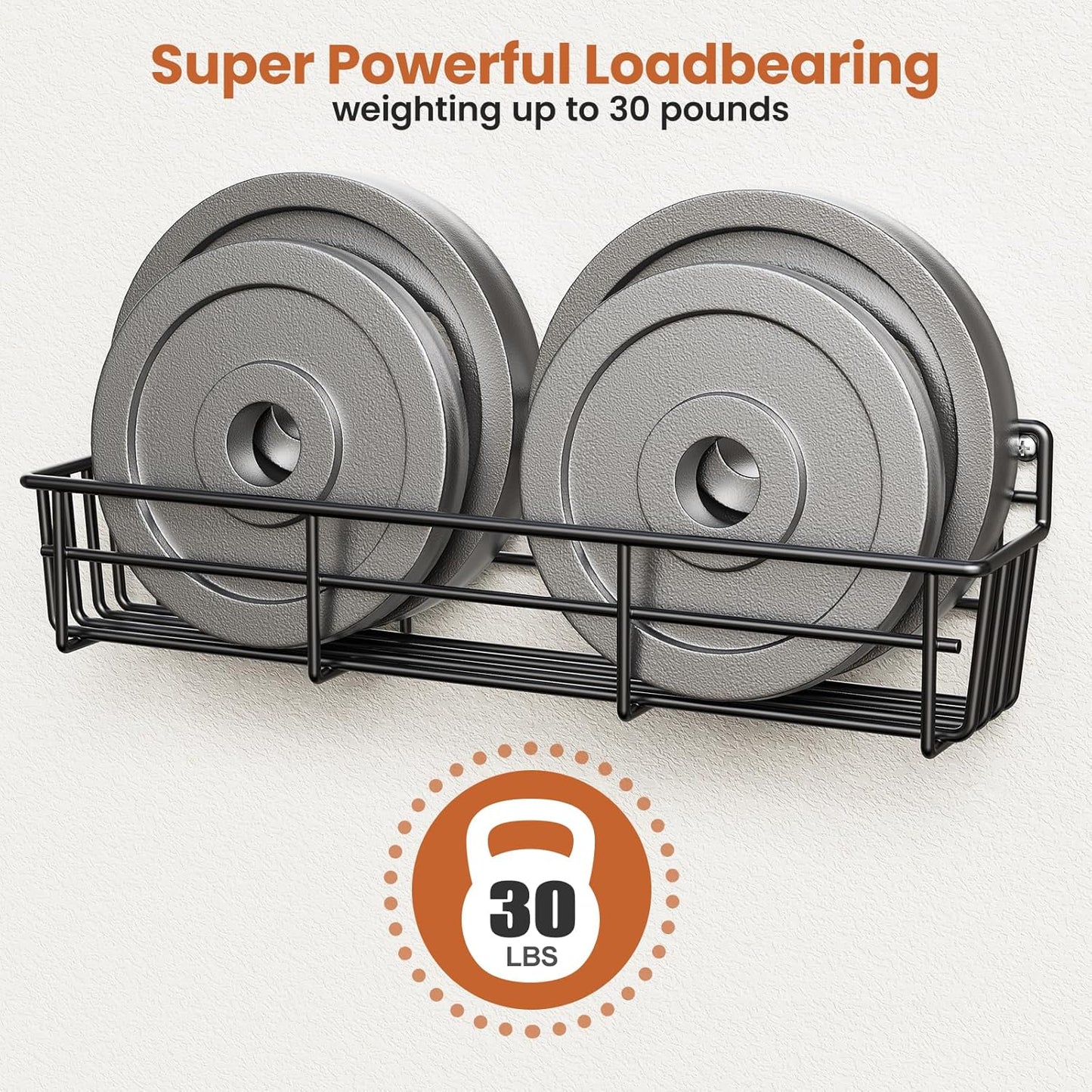 5 Pack Spice Rack Seasoning Organizer Wall Mount