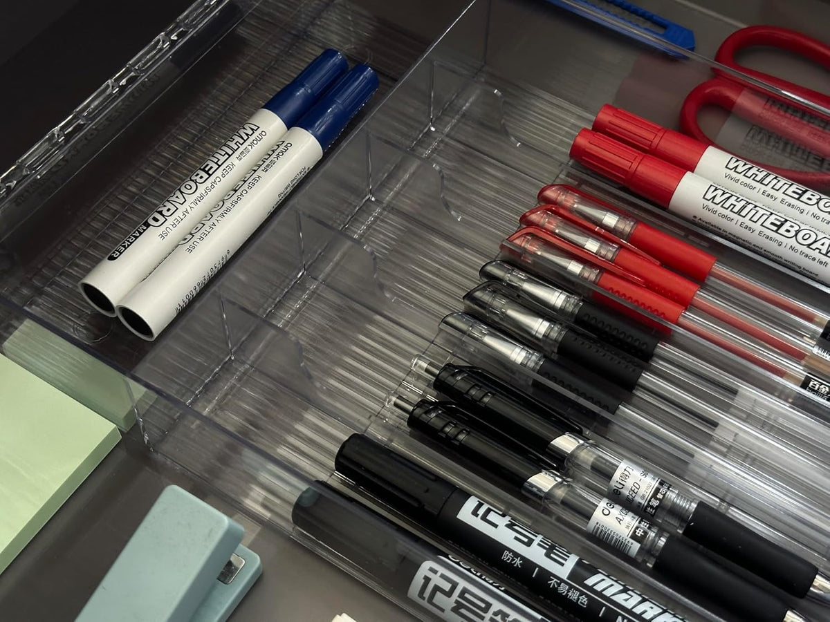 IEEK Silverware Drawer Organizer Tray for Kitchen