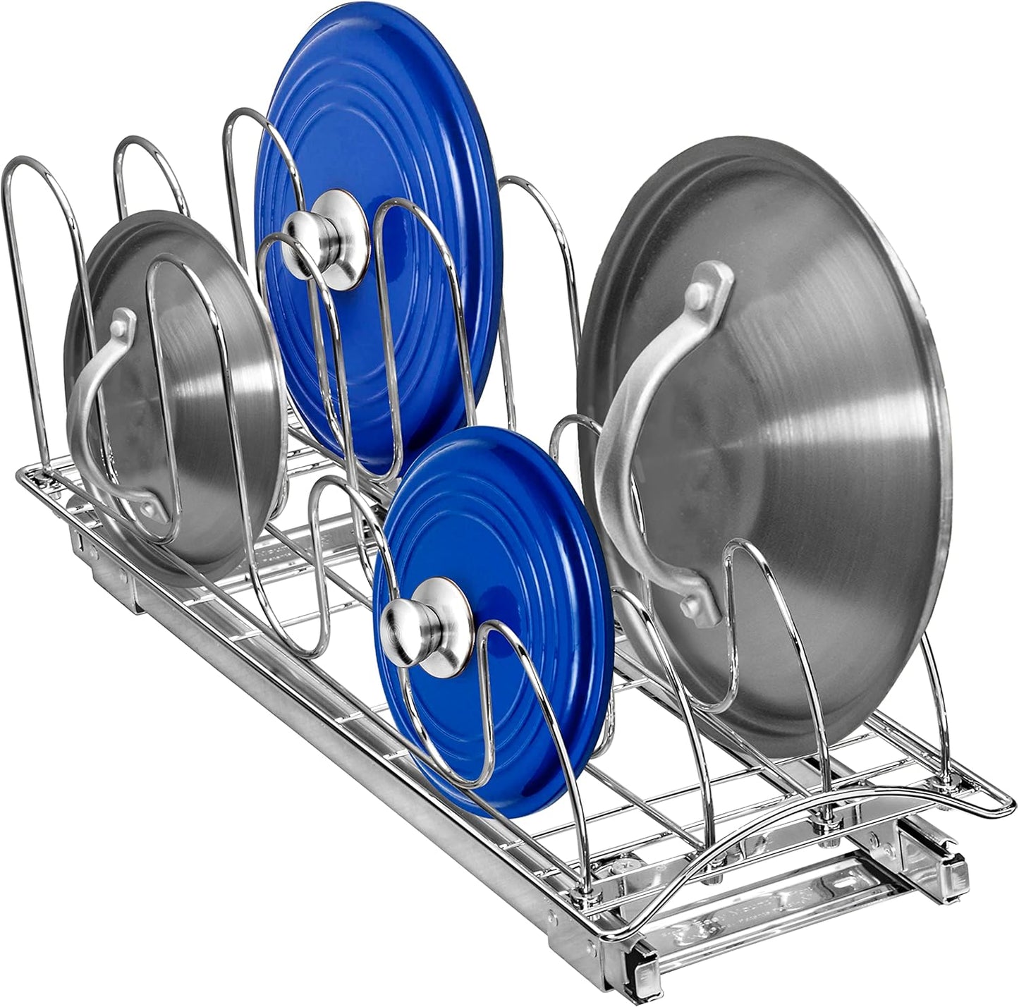 LYNK PROFESSIONAL® Pull Out Pot and Pan Lid Organizer Under Cabinet