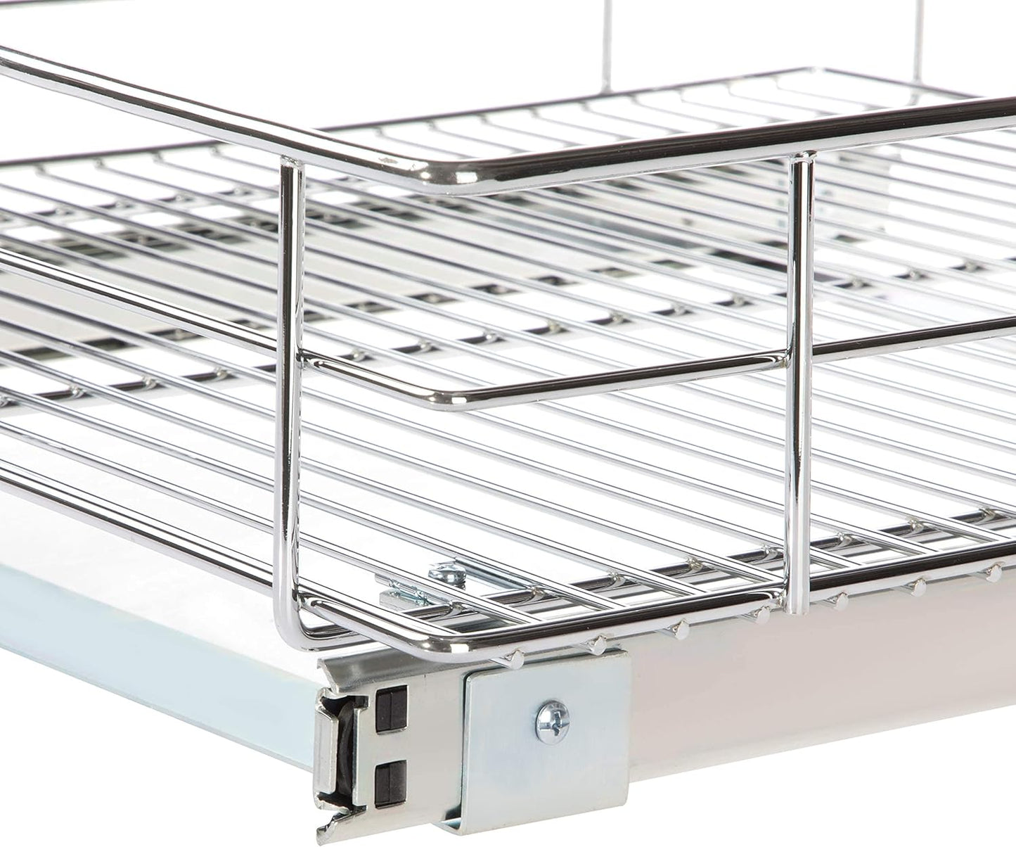Pull Out Kitchen Cabinet Organizer with Slide Out Drawer for Space Saving Storage, 20” W x 21” L