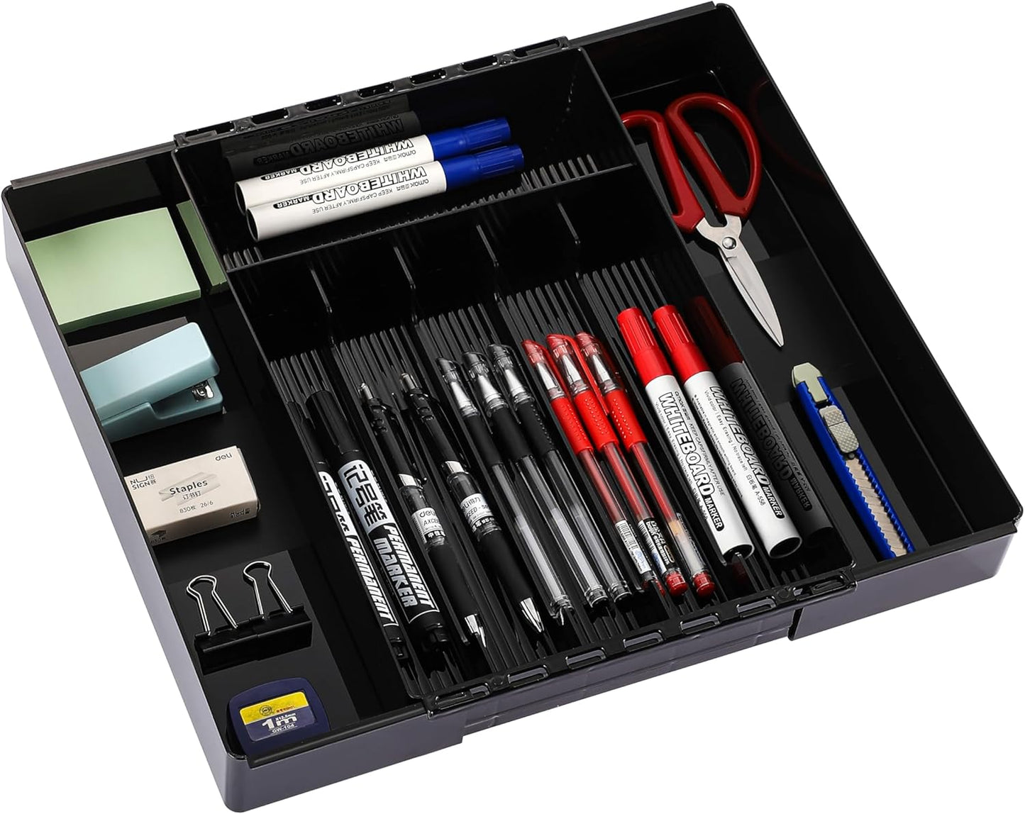 Silverware Organizer for Kitchen Drawers,Expandable Utensil Tray