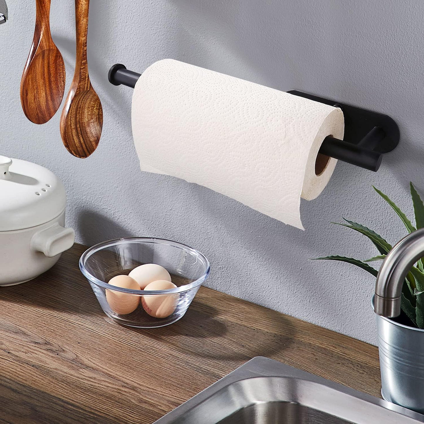 Paper Towel Holders-Blcak,Paper Towels Rolls