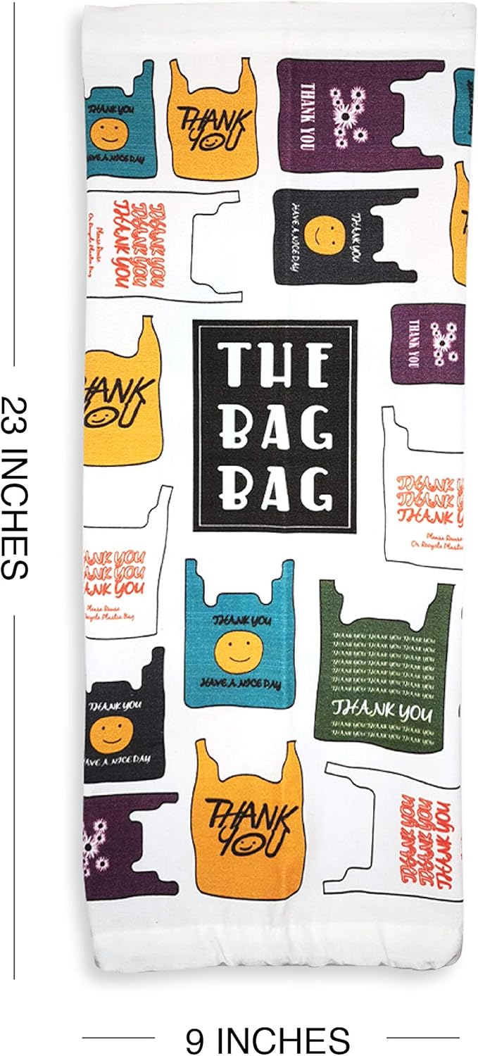 Plastic Bag Organizer, Shopping Bag holder, Wall Mount Plastic Bags Holders for grocery bags