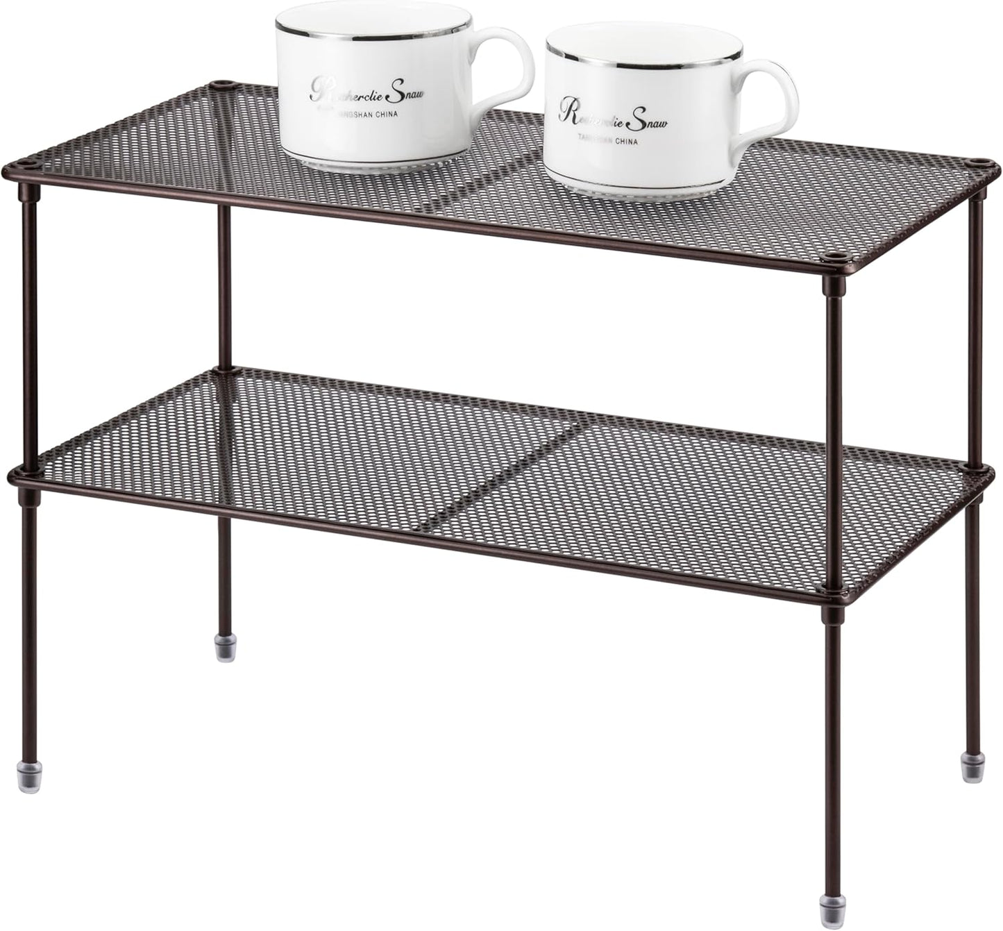 2-Pack Kitchen Cupboard Shelf Organizer for Cabinet
