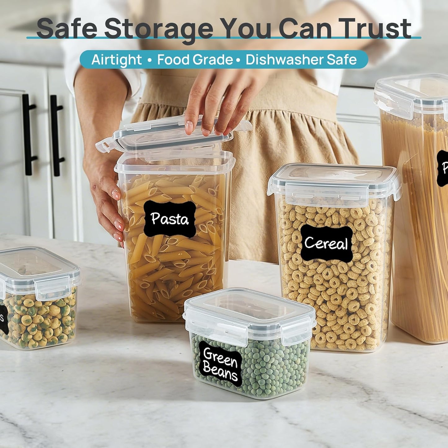 Airtight Food Storage Containers with Lids