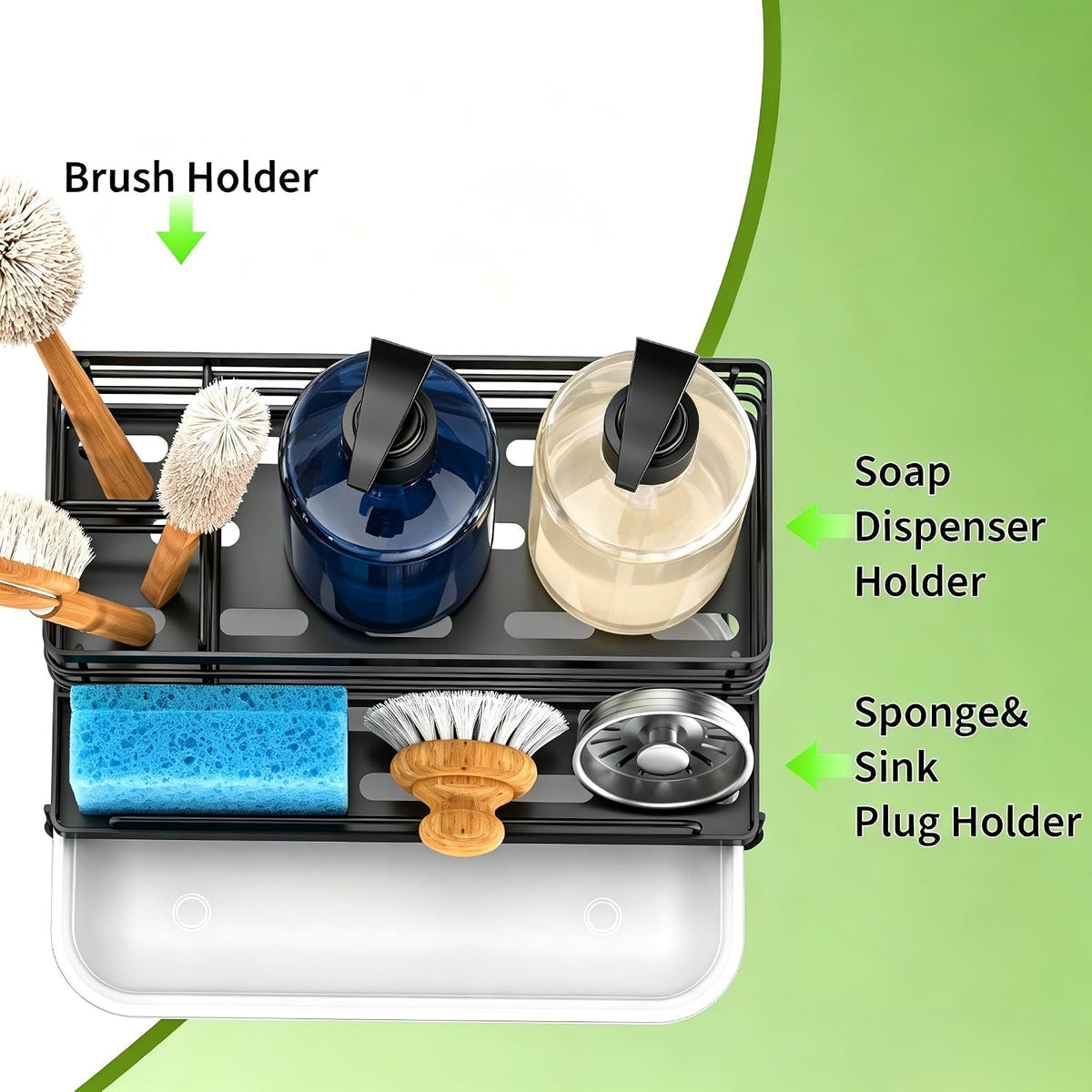Cisily Sponge Holder for Kitchen