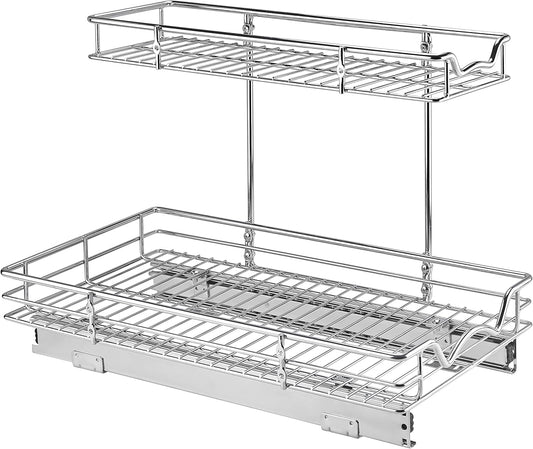 Two Tier Under Sink Organizers and Storage