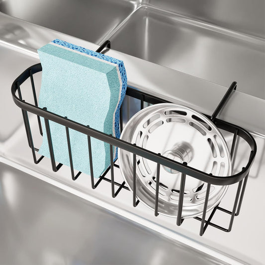 Sponge Holder for Kitchen Sink with Partition