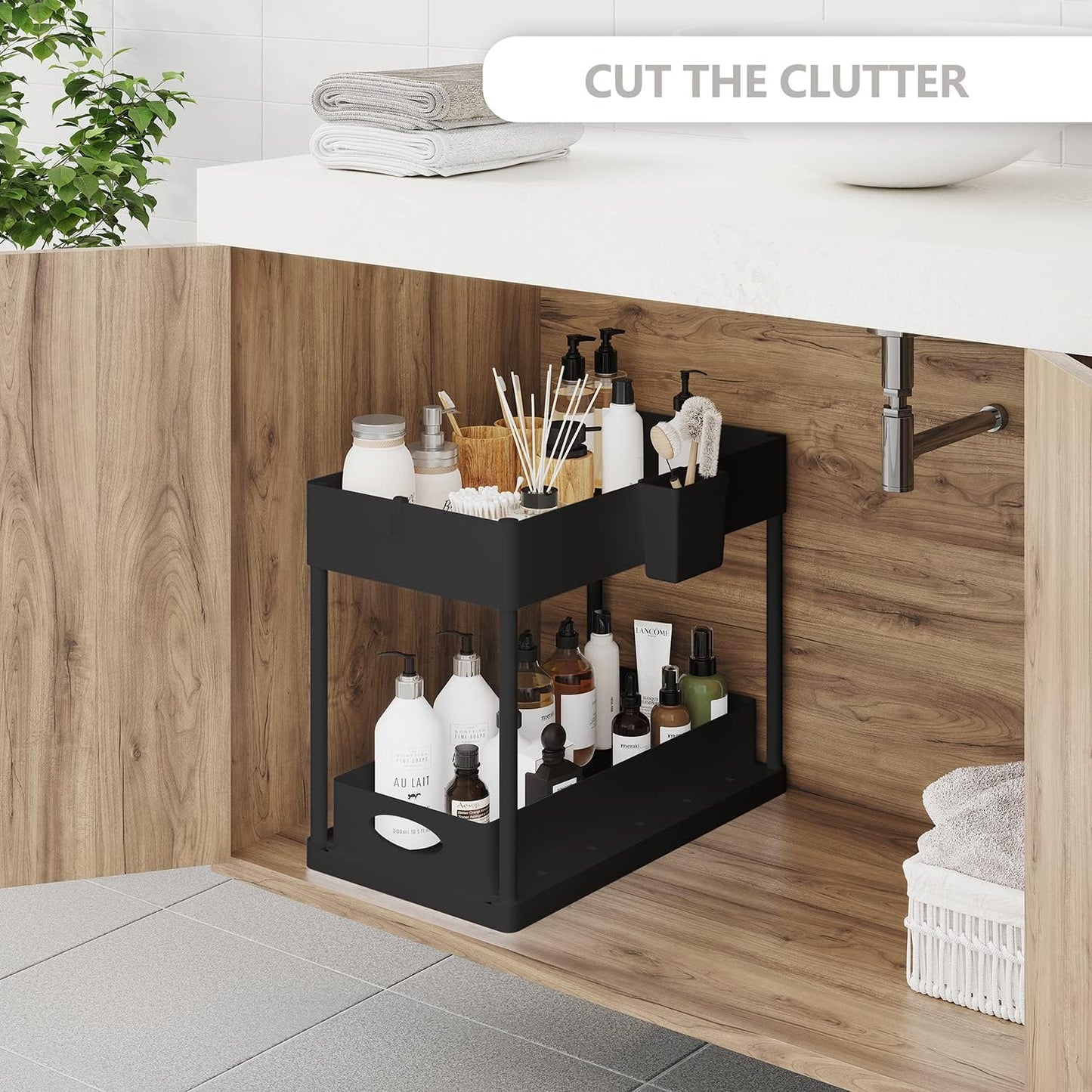 Under Sink Organizers and Storage, Bathroom Cabinet Organizer