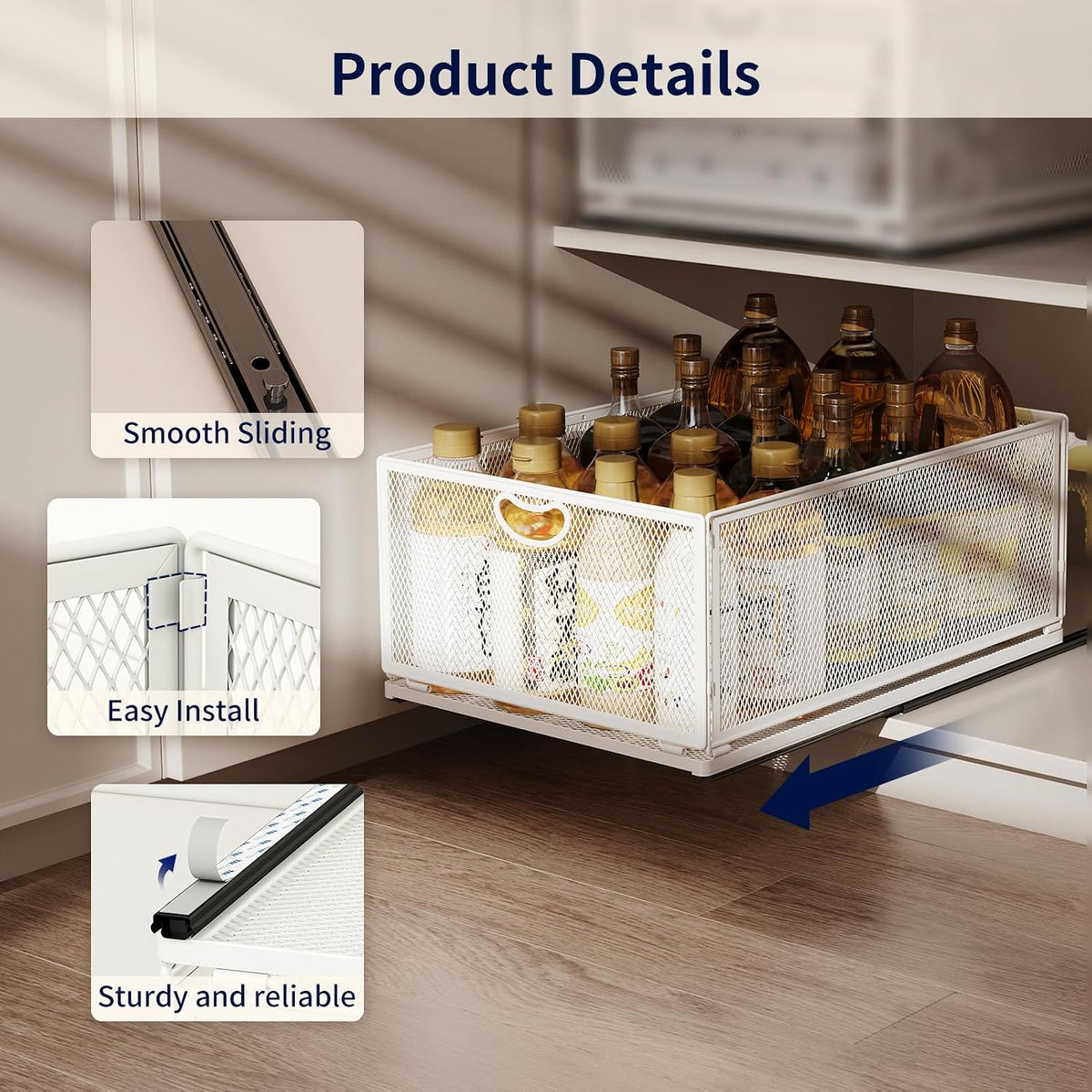 Pull Out Cabinet Organizer