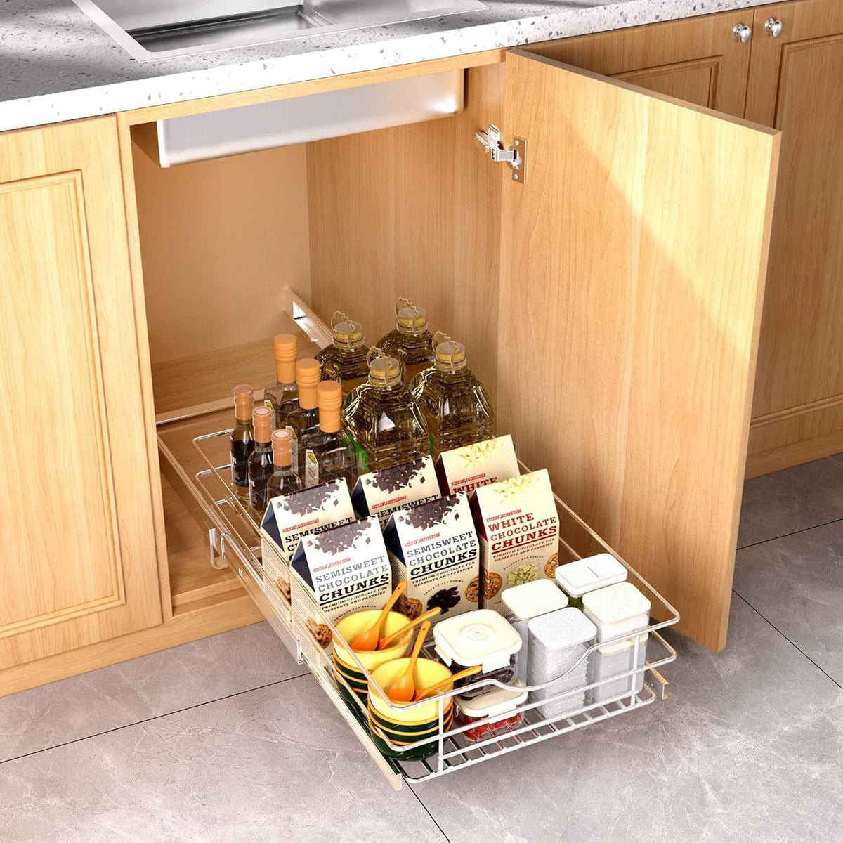 Pull Out Cabinet Organizer
