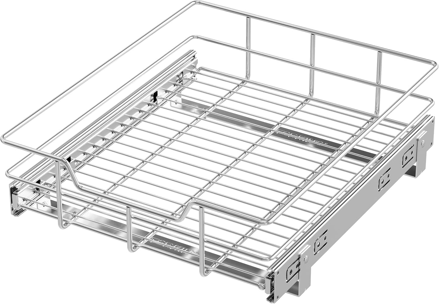 Pull Out Cabinet Organizer 15" W X 22" D, Slide Out Drawers For Kitchen Organizers and Storage