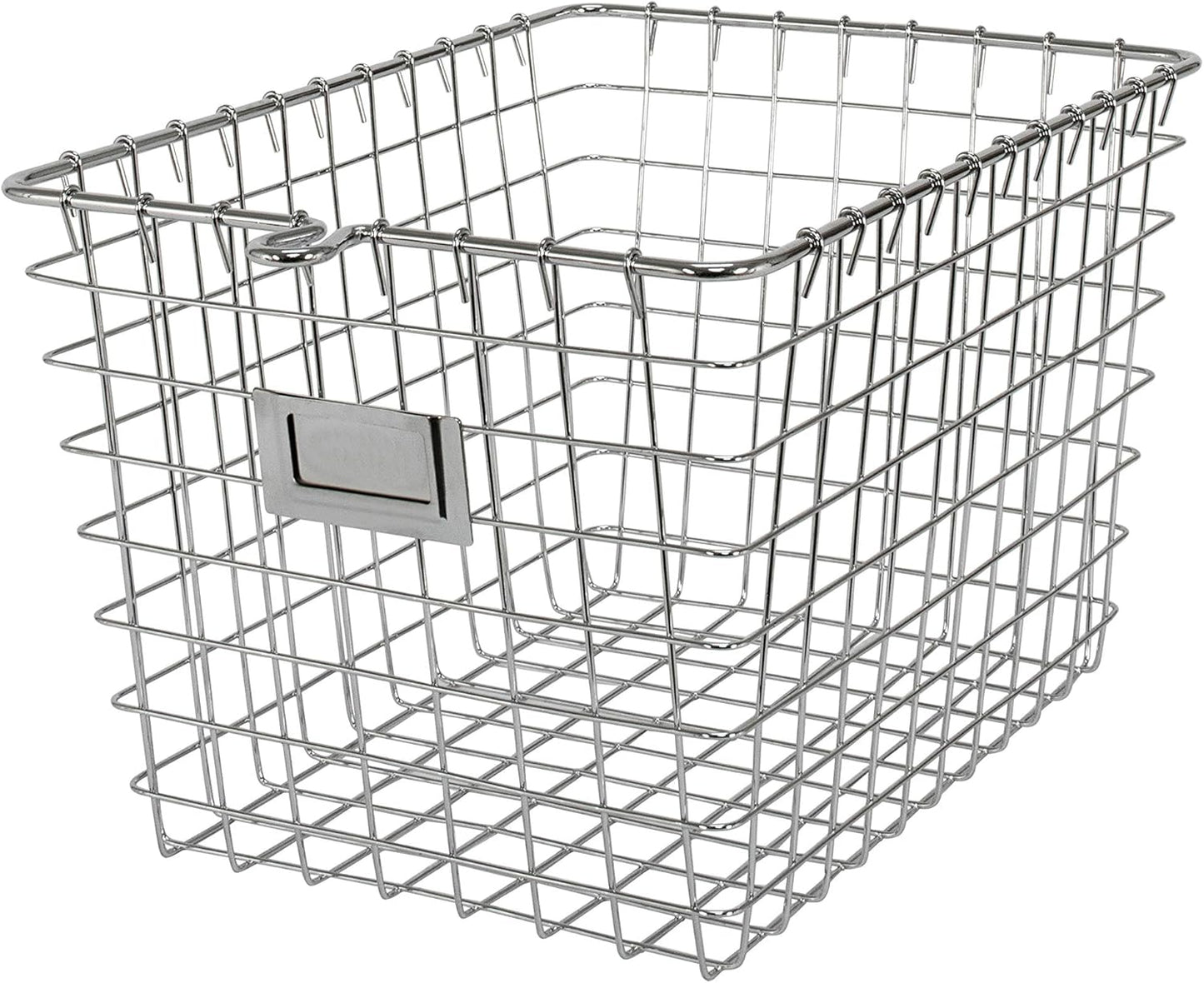 Diversified Wire Storage Basket, Small, Chrome