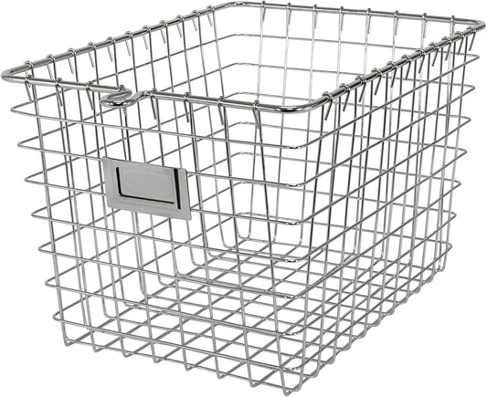 Diversified Wire Storage Basket, Small, Chrome