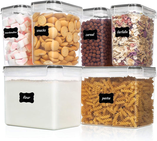 Airtight Food Storage Containers 6 Pieces