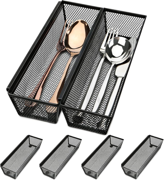 Silverware Drawer Organizer, Silverware Organizer for Drawer