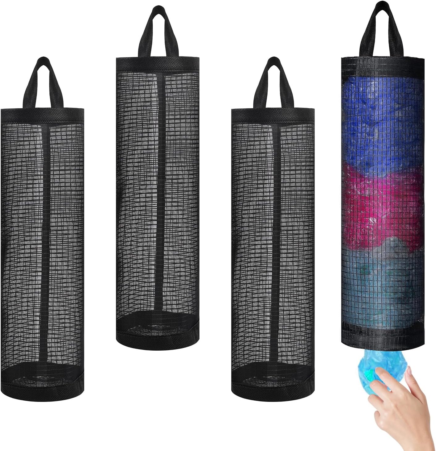 4 Pcs Plastic Bag Holder for Grocery Bags