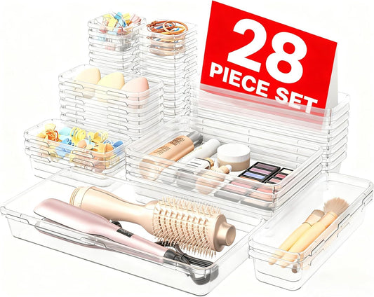 【Military Grade】 Drawer Organizer, 【𝟱𝗦𝗶𝘇𝗲】 Makeup organizer
