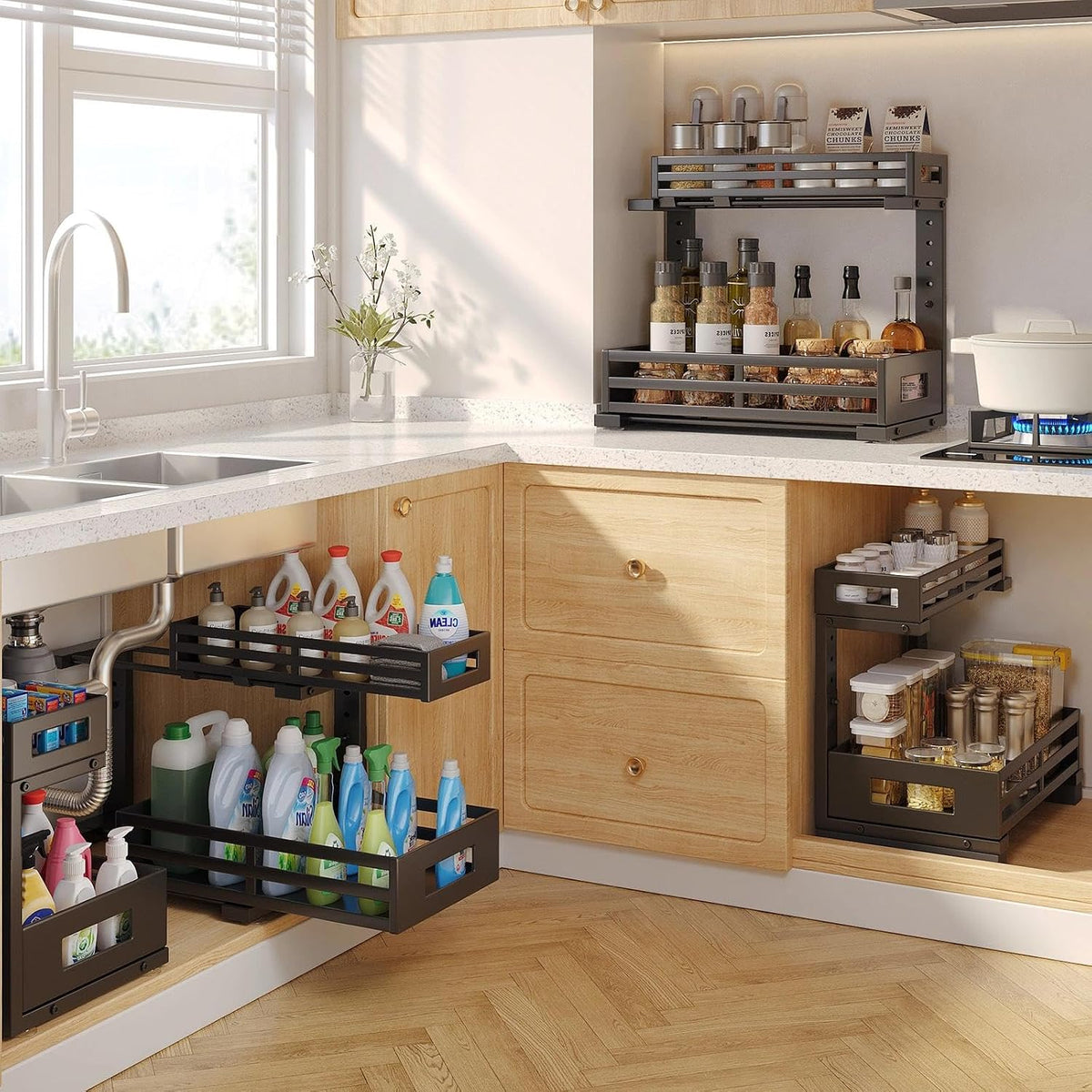 1-Pack Under Sink Organizers and Storage