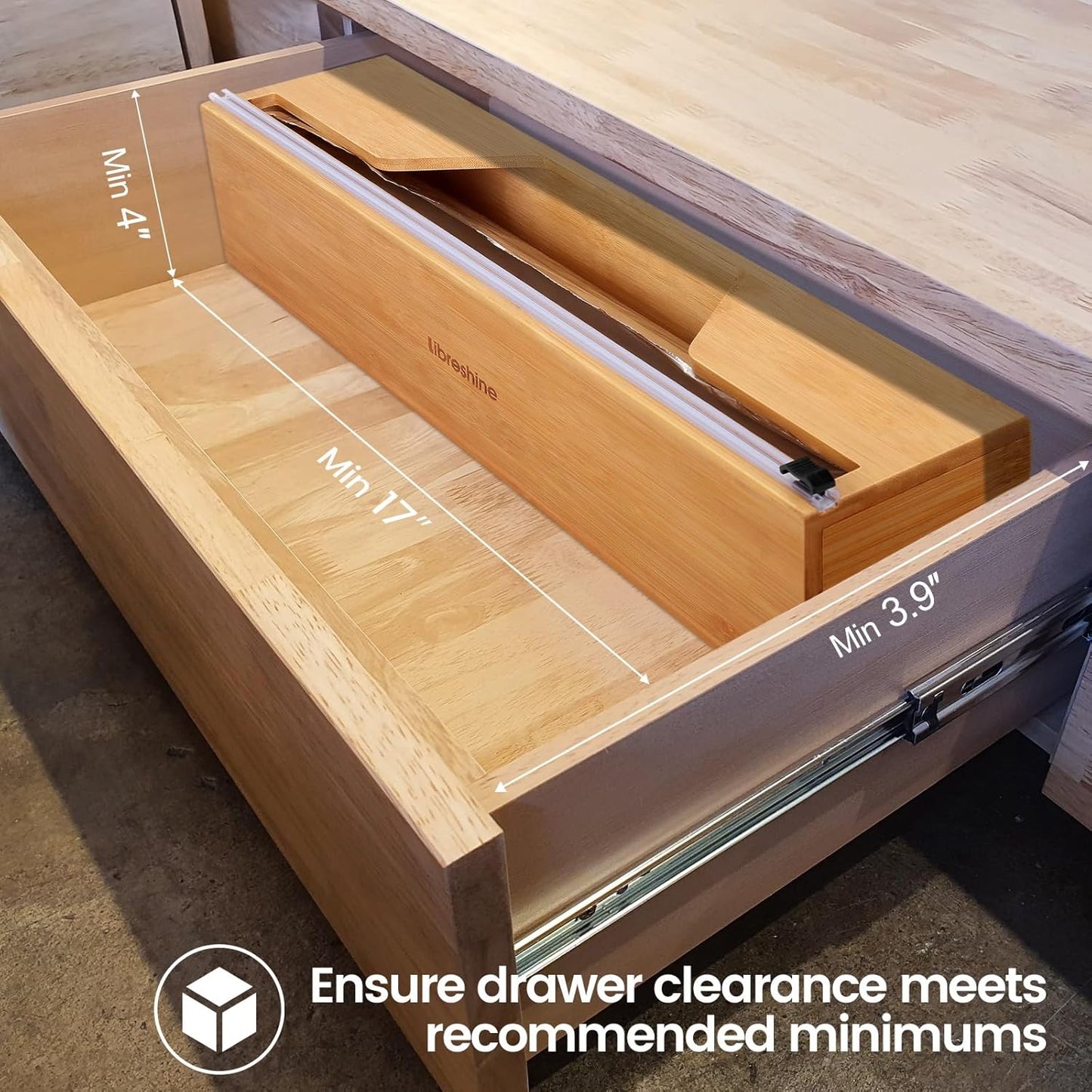 15 Inch Parchment Paper Dispenser with Cutter for Costco-Sized Roll