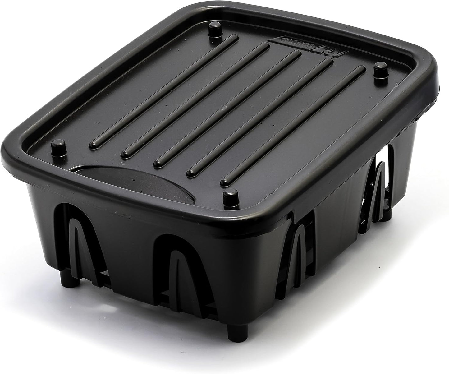 RV Mini Dish Drainer & Tray - Features a Sloped Drain Tray Design