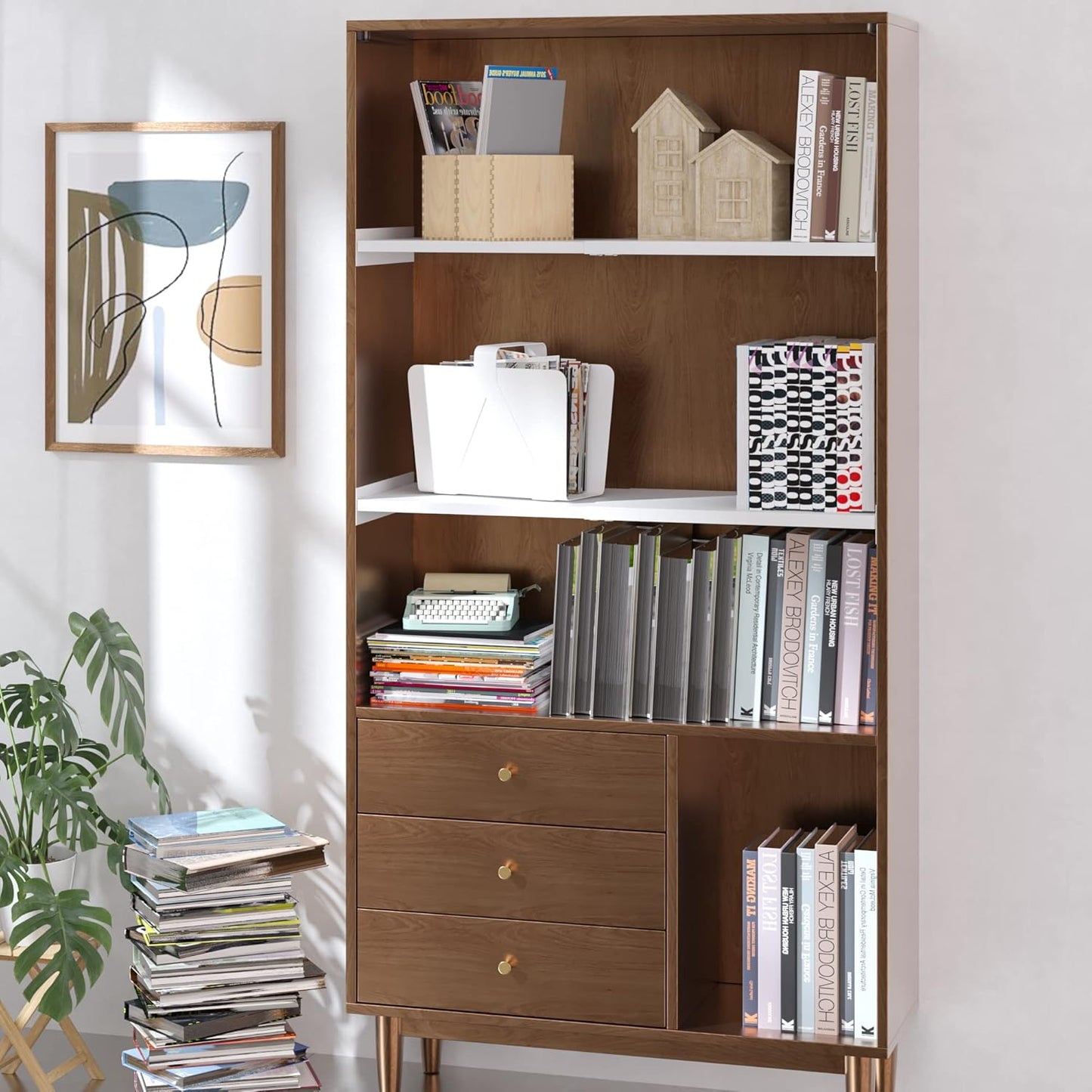 Expandable Closet Shelf Organizer, Adjustable Shelves Organizer