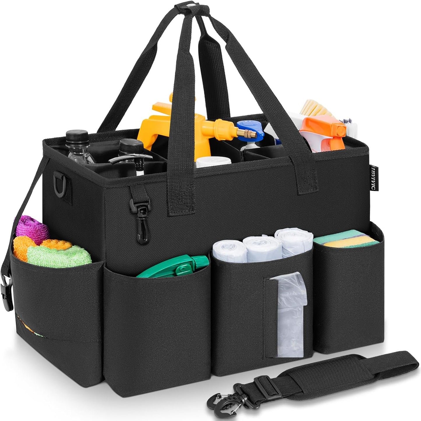Wearable Cleaning Caddy Bag for Cleaning Supplies