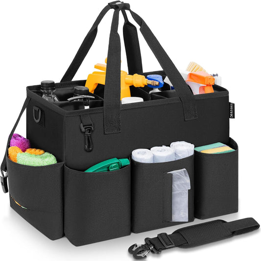 Wearable Cleaning Caddy Bag for Cleaning Supplies