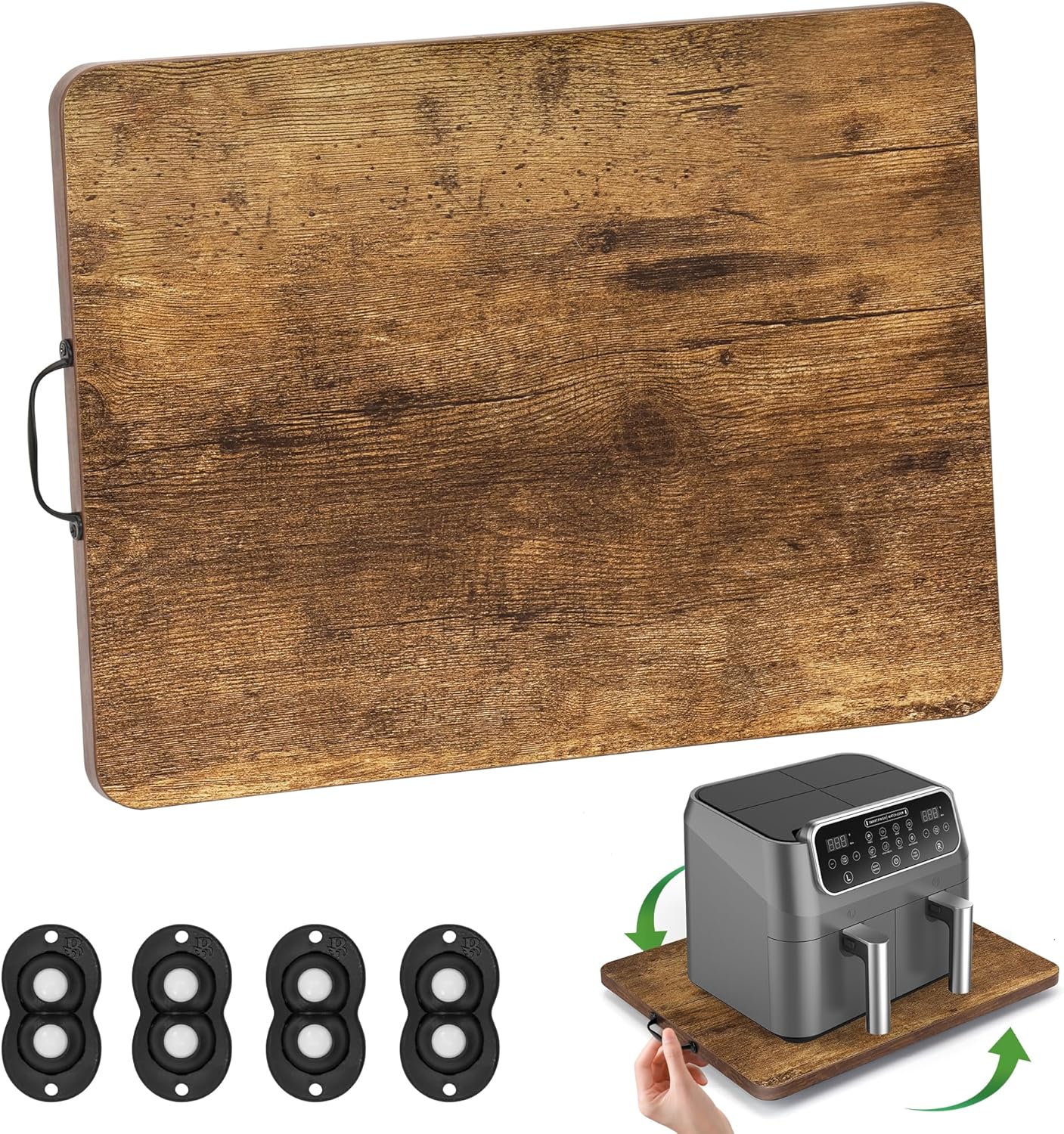 Appliance Slider, Sliding Tray for Coffee Maker, Coffee Pot Slider for Countertop
