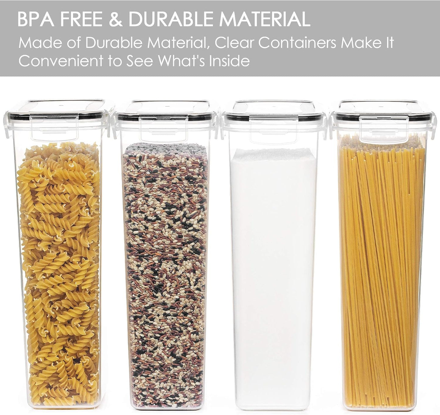 Airtight Food Storage Containers with Lids