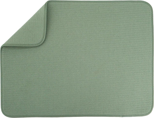 Dish Drying Mat XL, 18” x 24”, Absorbent Microfiber Kitchen Counter Mat